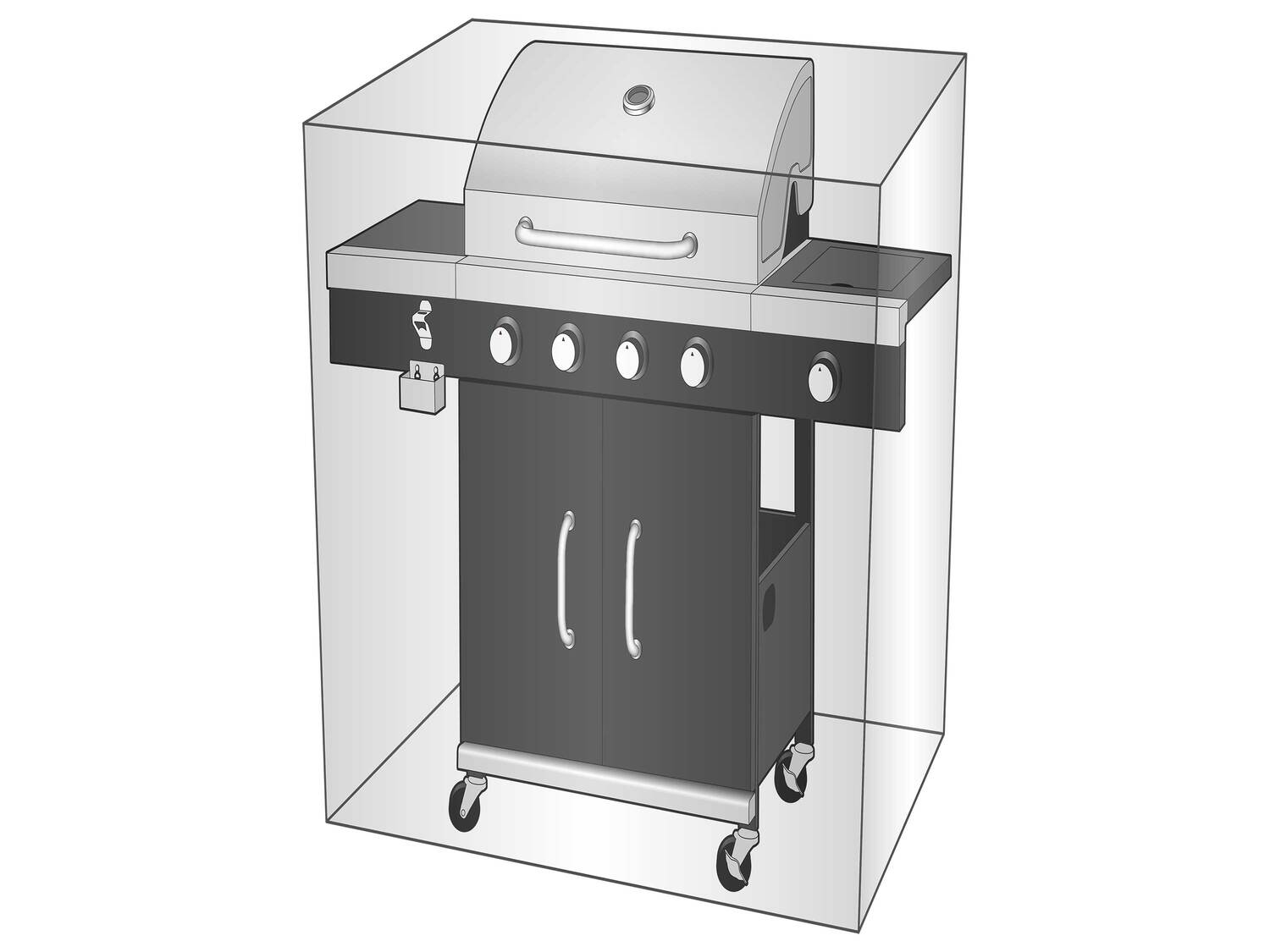 Housse de protection pour barbecue , le prix 5.99 €
- Au choix :
- Env. ...
