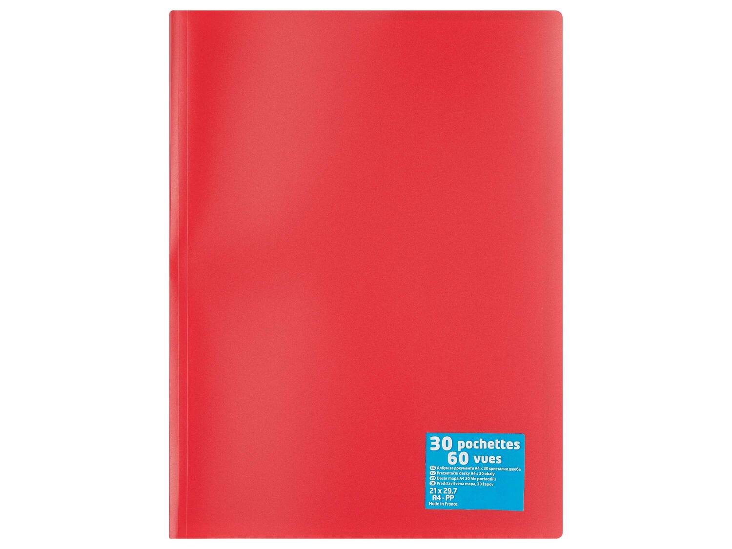 Protège-documents , le prix 1.03 €
- Format A4
- Pour 30 documents