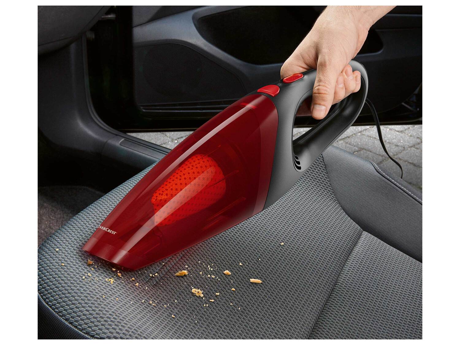 Aspirateur à main pour voiture , le prix 14.99 €
- Réservoir ...