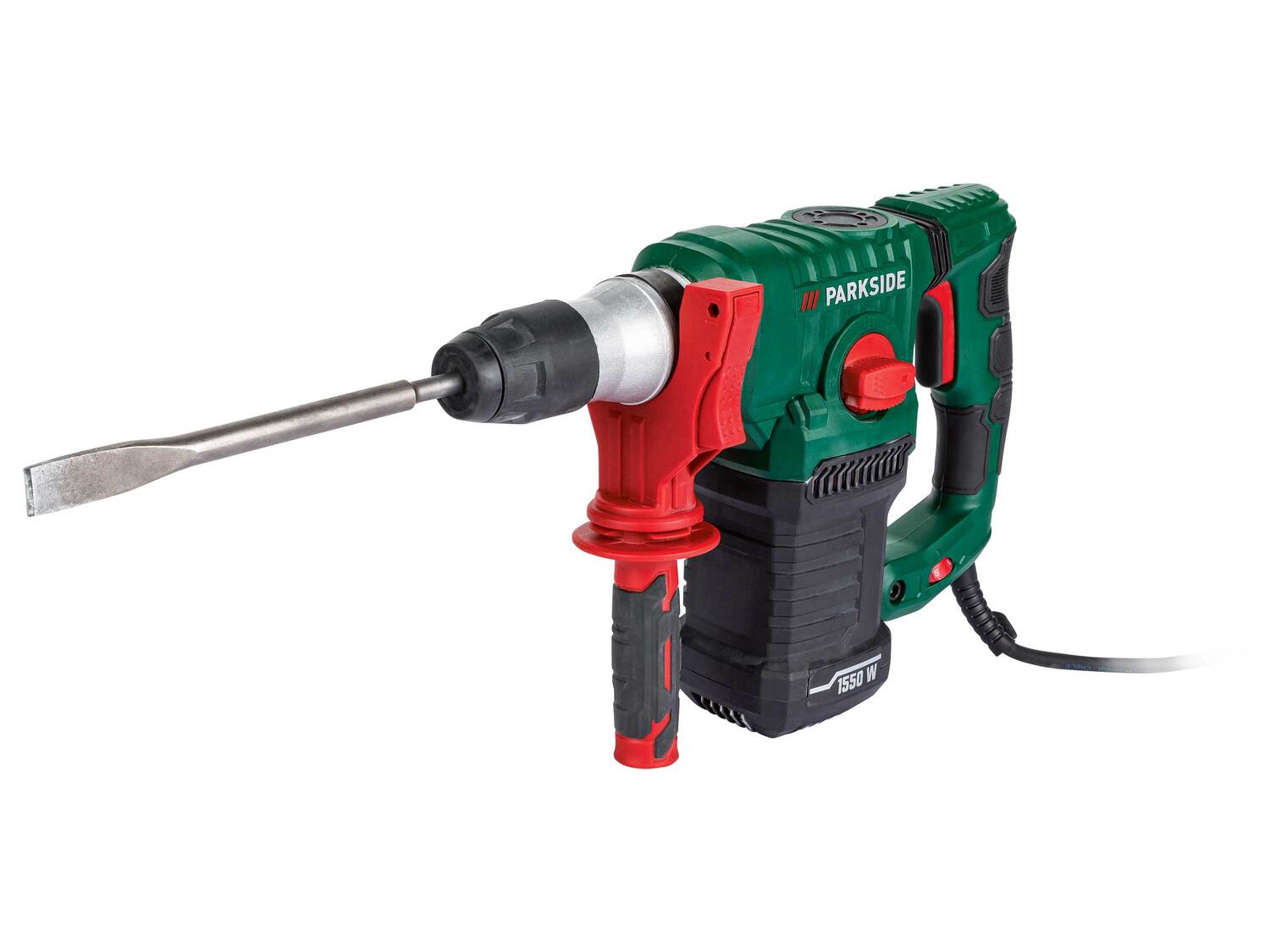 Marteau perforateur burineur , le prix 64.99 €
- 1 550 W
- Force de frappe ...