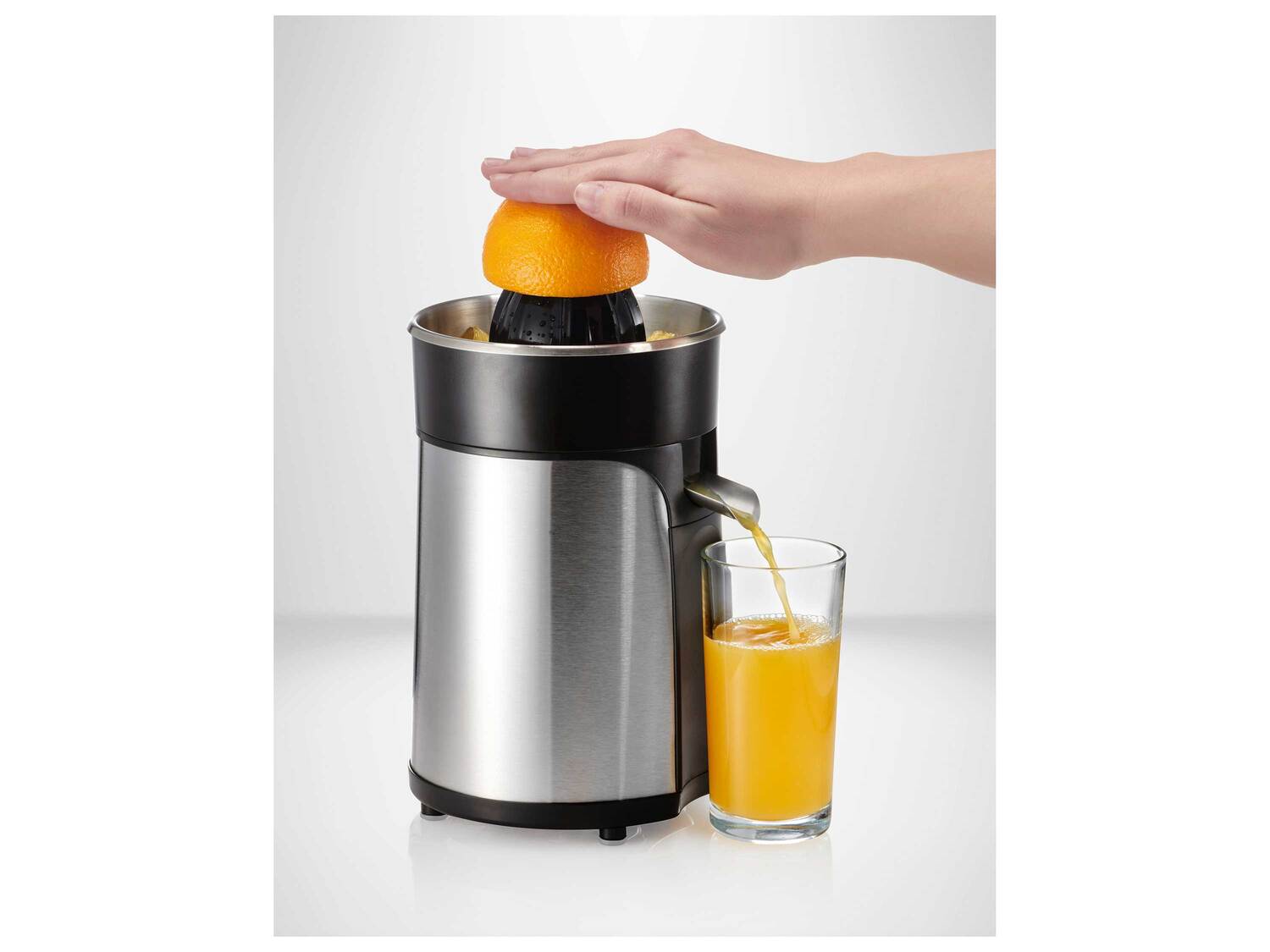 Presse-agrumes électrique , le prix 14.99 € 
- Env. 60 dB (A)
- 85 W pour jusqu&apos;à ...