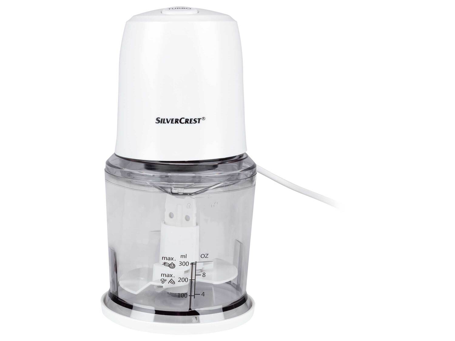 Hachoir multifonction , le prix 11.99 €
- 260 W
- Jusqu'à 300 ml
- ...