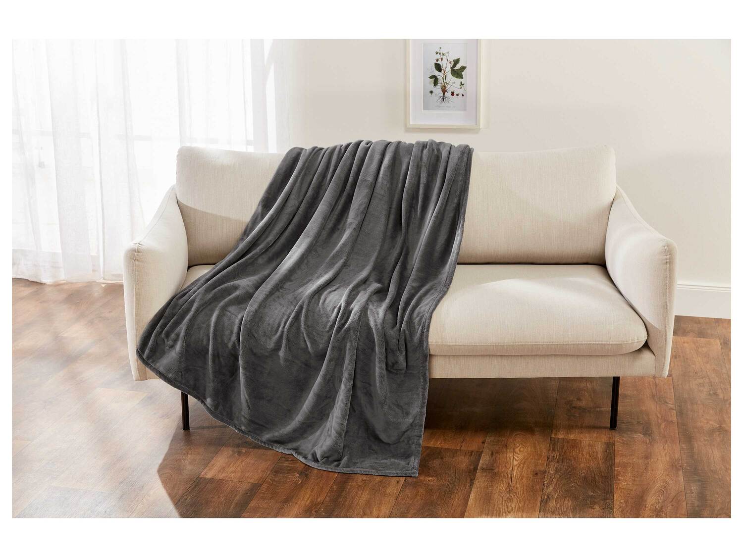 Plaid en microfibre , le prix 8.99 €
- Env. 150 x 200 cm
- Ex. 100 % ...