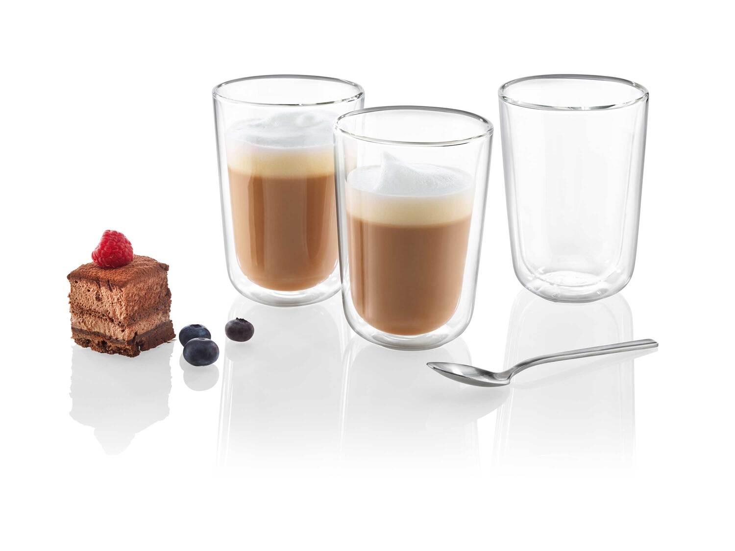 Verres à double paroi , le prix 7.99 €
- Au choix :
- Pour cappuccino ...
