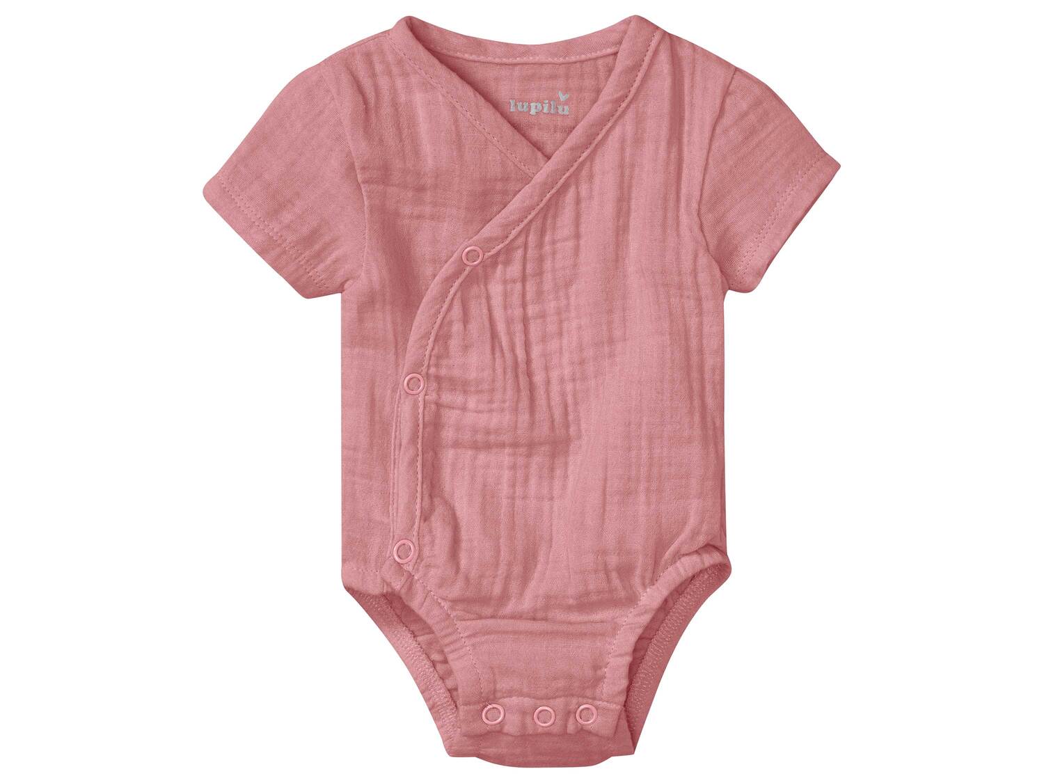 Bodies croisés bébé en coton bio , le prix 6.99 €
- Du 2 mois (62 cm) au ...
