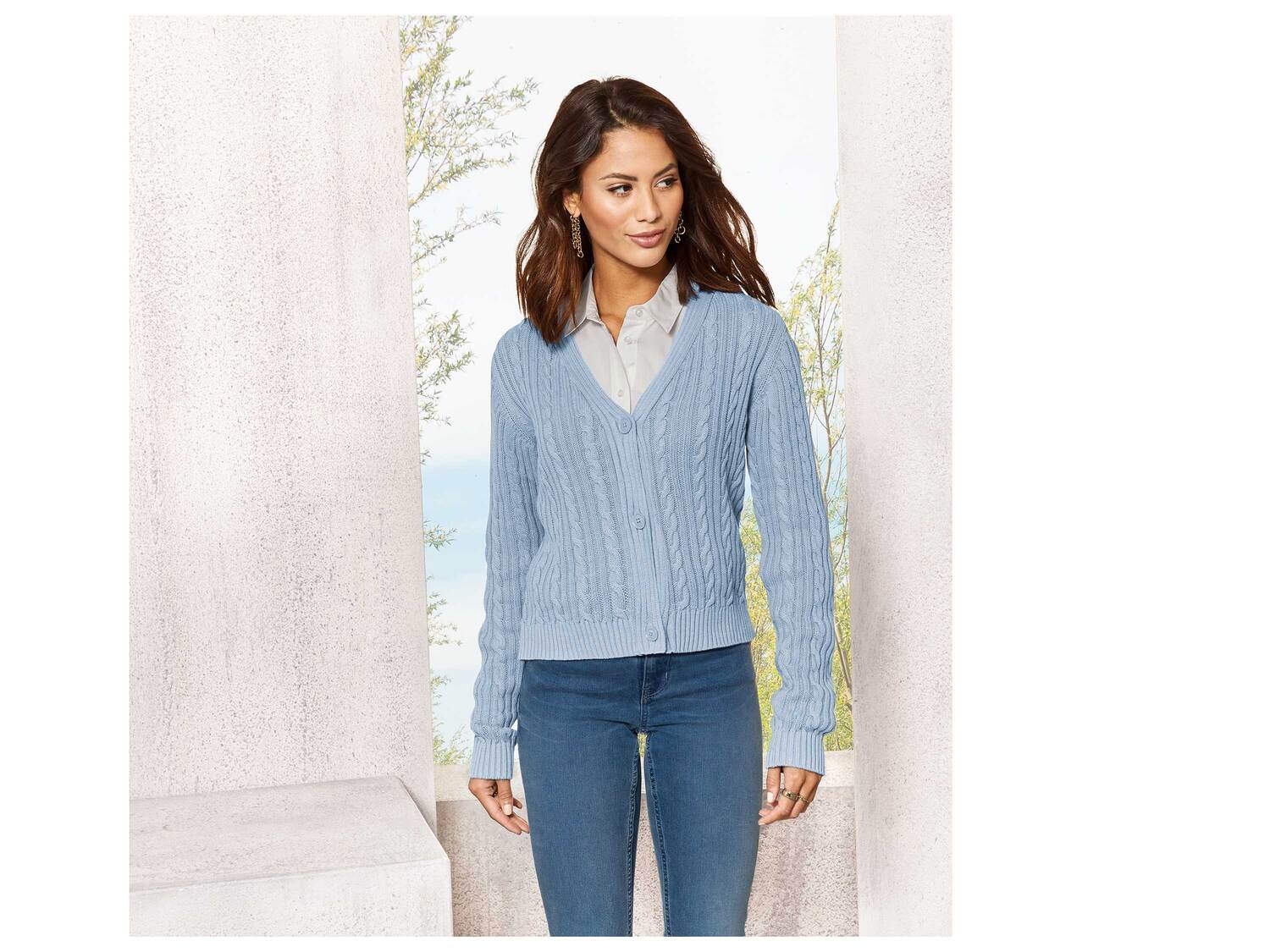 Cardigan , le prix 9.99 €
- Du S au XL selon modèle
- Ex. 73 % coton et 27 ...