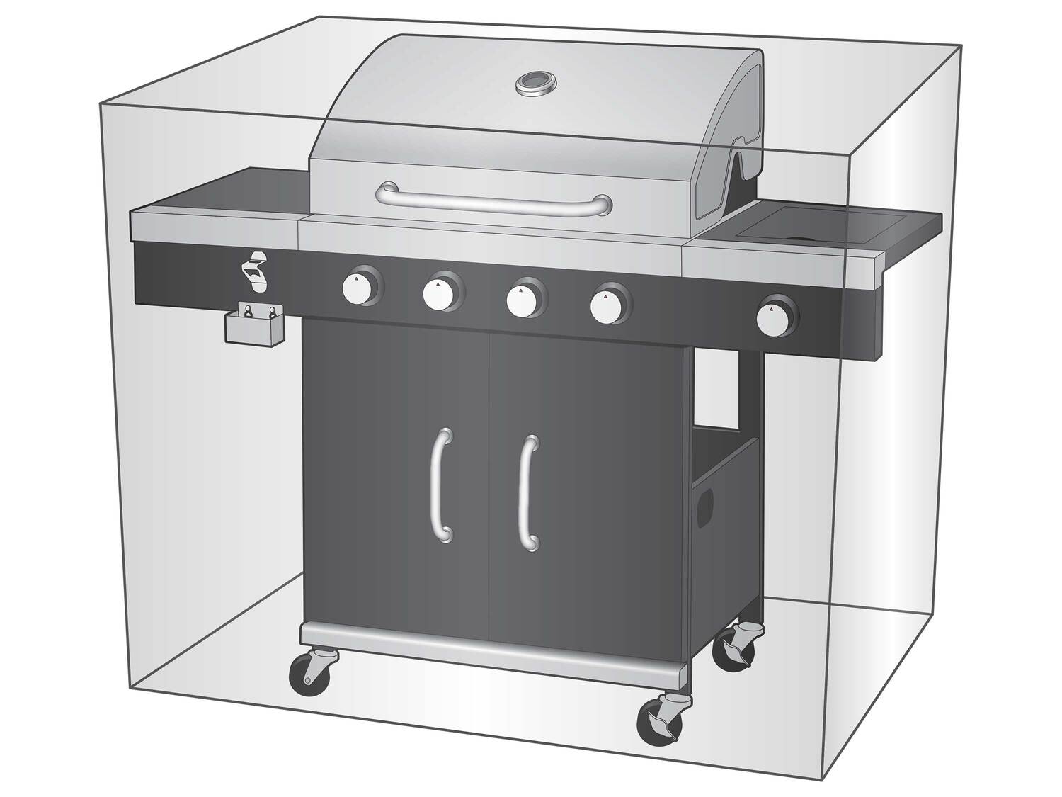 Housse de protection pour barbecue , le prix 5.99 €
- Au choix :
- Env. ...
