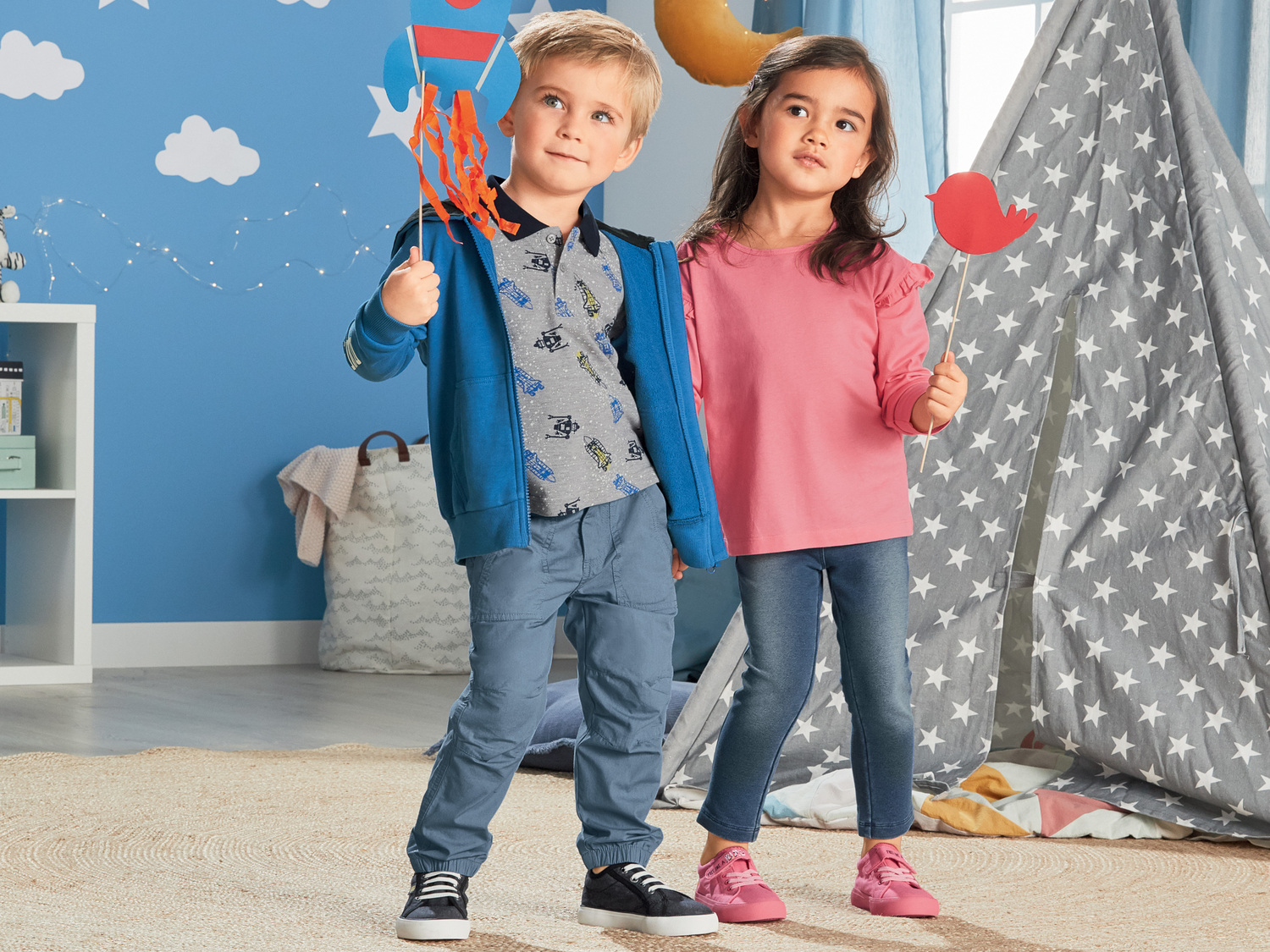 T-shirts manches longues enfant , le prix 4.99 €
- Lot de 2
- Du 12-24 mois ...