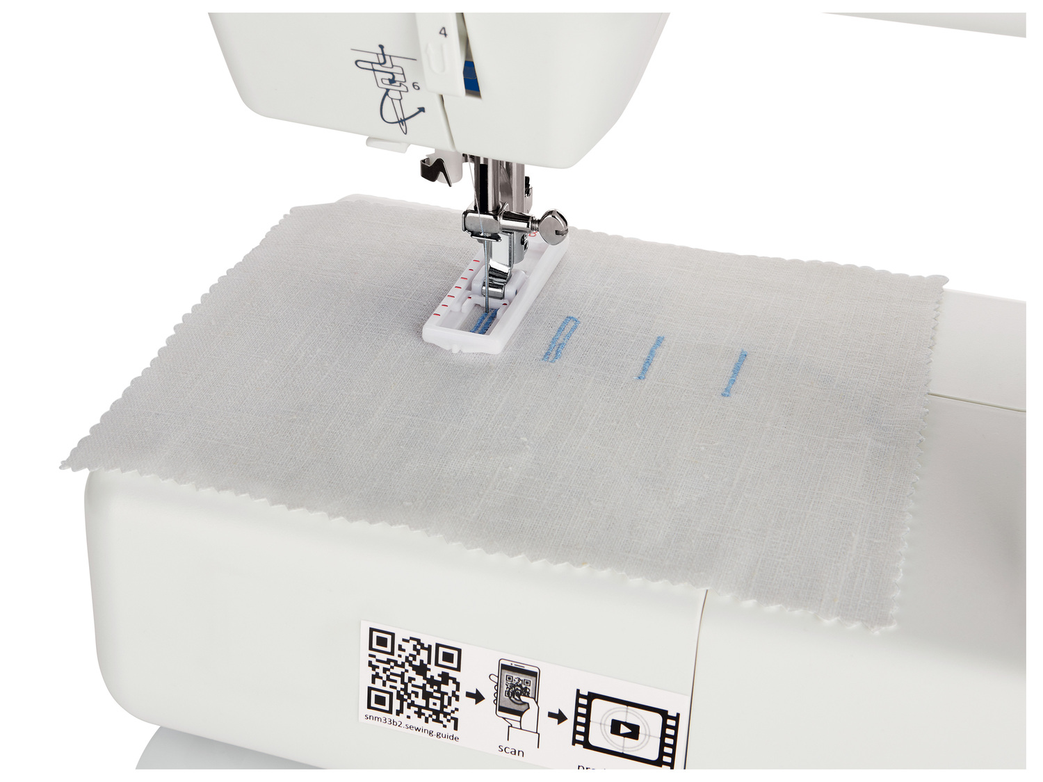 Machine à coudre Silvercrest, le prix 74.99 €
- Quantités limitées à 12 ...