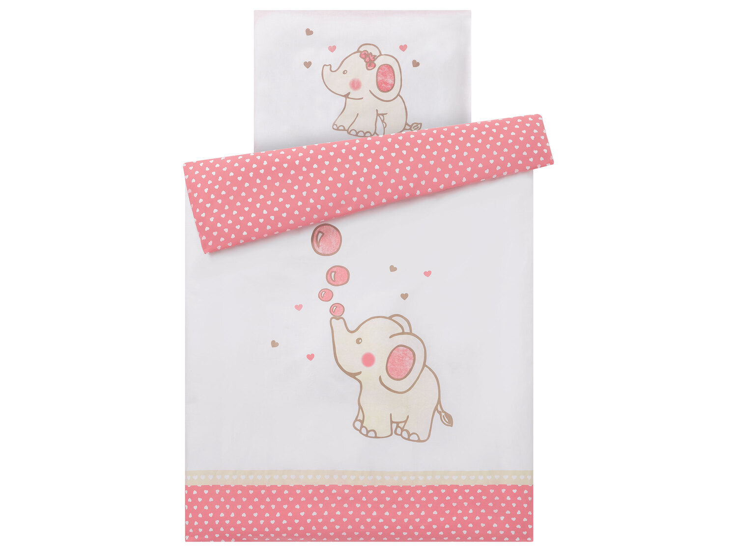 Parure de lit coton bio bébé , le prix 7.99 €
- Dimensions : 40 x 60 cm / ...
