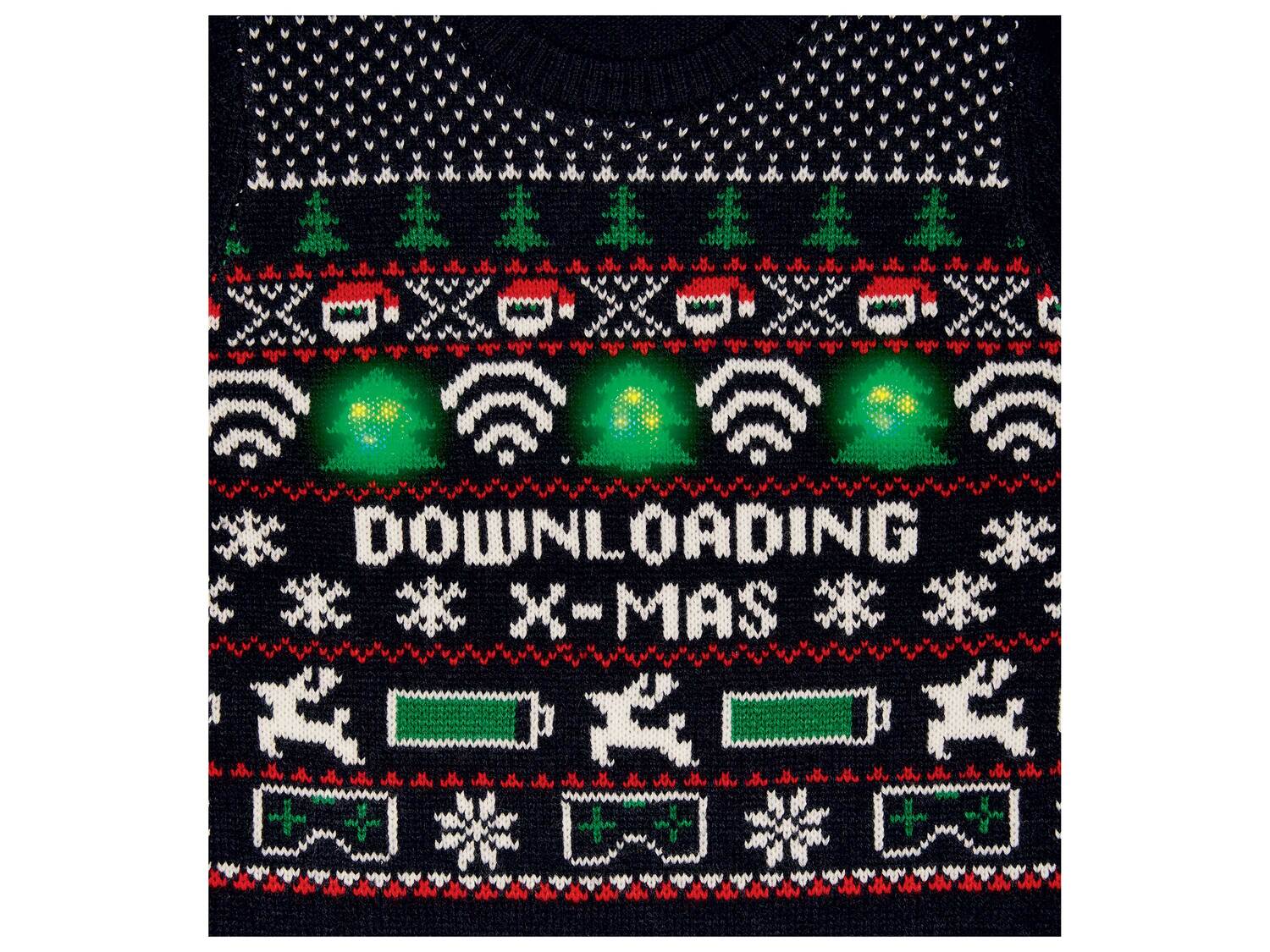 Pull de Noël à LED fille ou garçon , le prix 8.99 €
- Du 6/8 au 12/14 ...