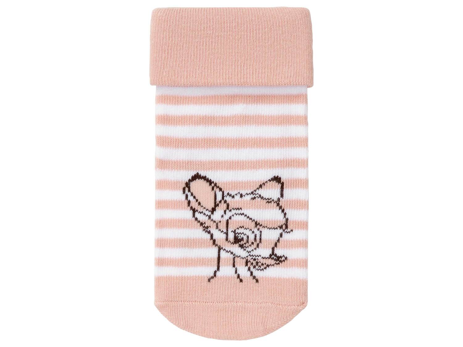Chaussettes bébé , le prix 2.49 €
- Du 2-6 mois (62-68 cm) au 12-14 mois (86-92 ...