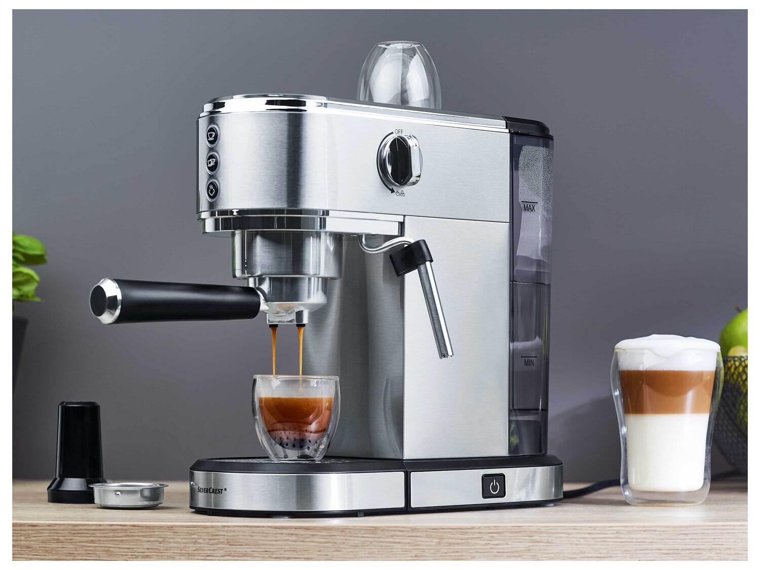 Machine à expresso Slim , le prix 99.00 €
- Env. 32,5 x 14,5 x 29,5 ...