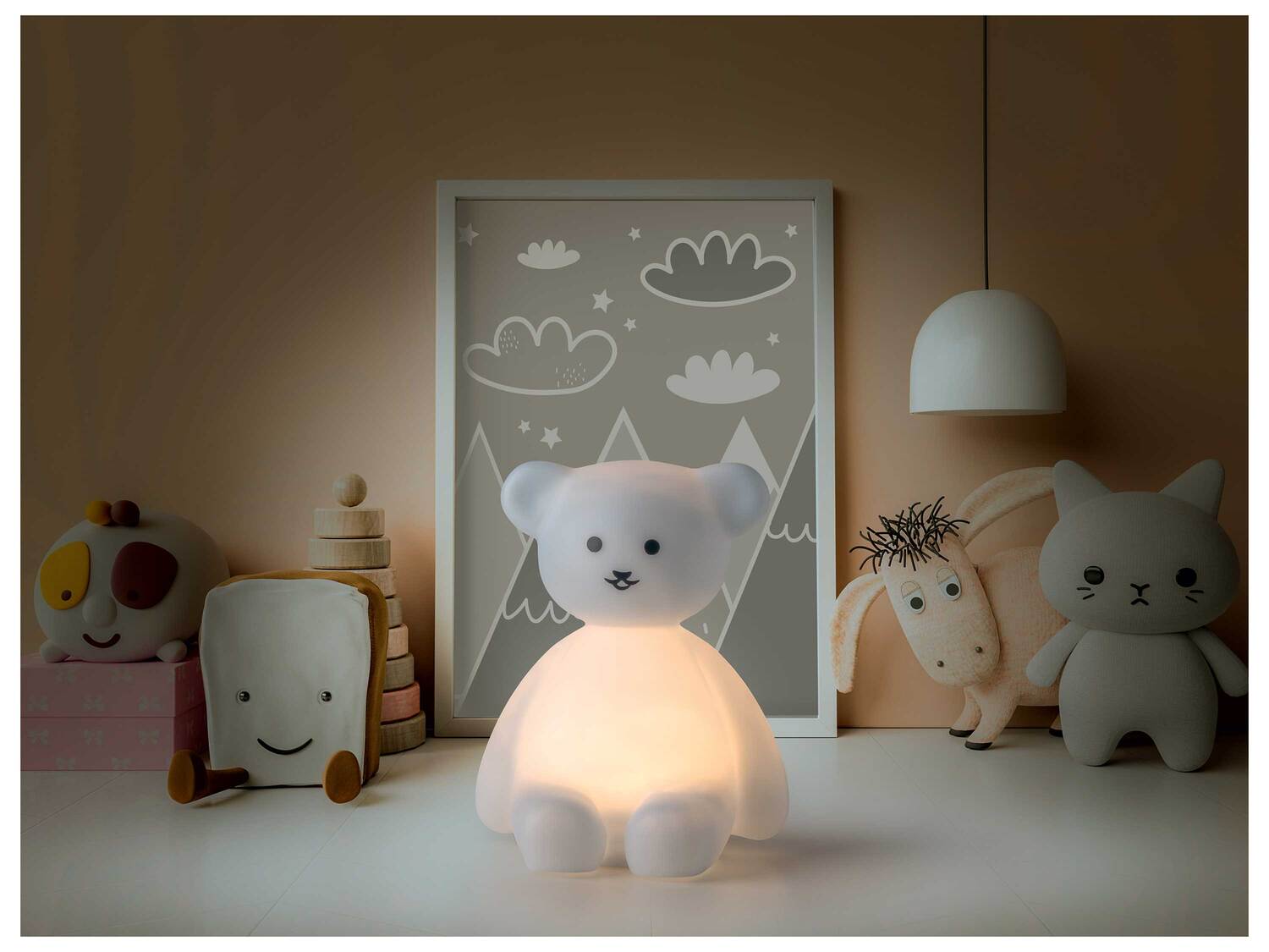 Veilleuse à LED , le prix 9.99 €
- Lumière douce pour la chambre d'enfant
- ...