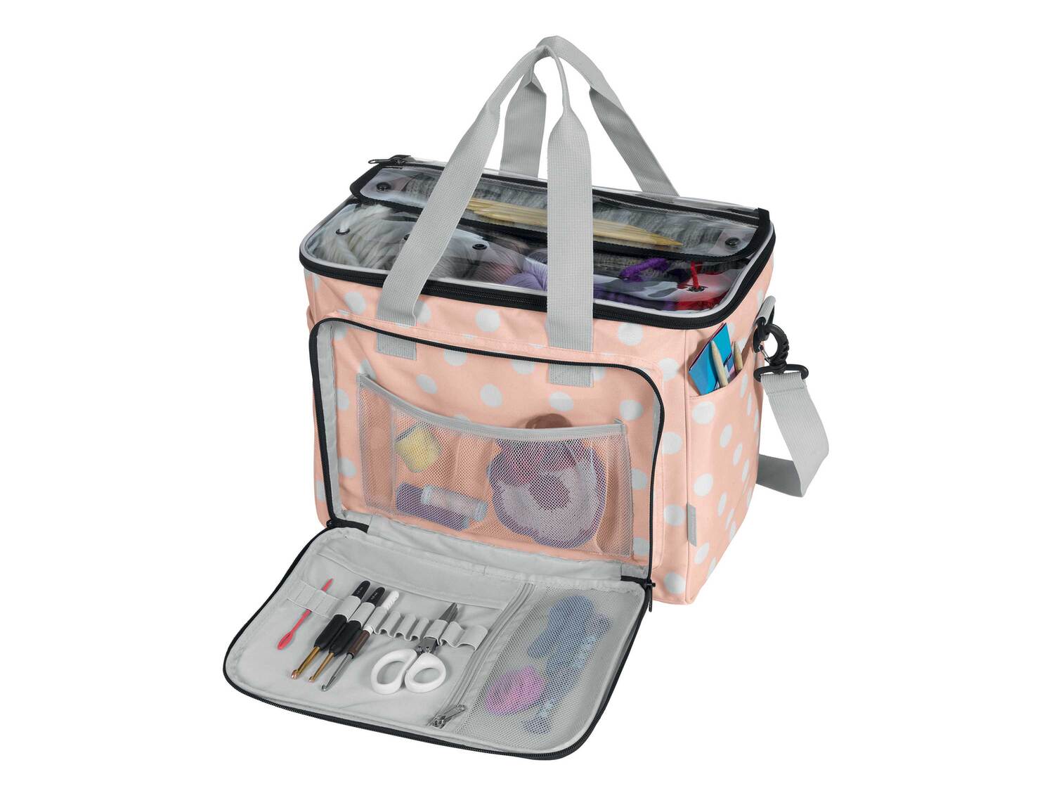 Sac pour accessoires tricot ou trolley machine à coudre , le prix 19.99 €
- ...