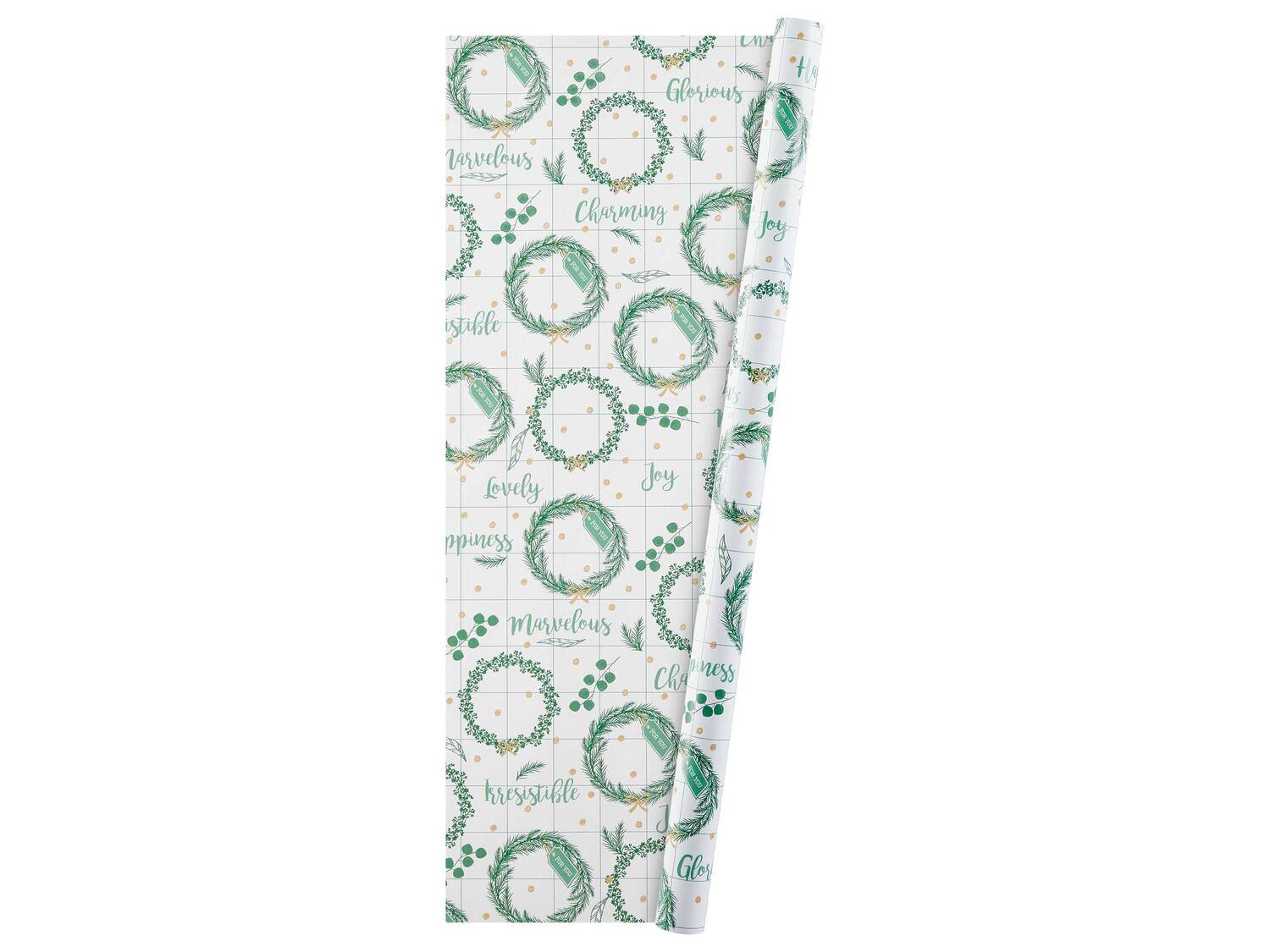 Papier cadeau , le prix 0.99 €
- Env. 5 m x 70 cm
- 80 g/m²
Caractéristiques
- ...