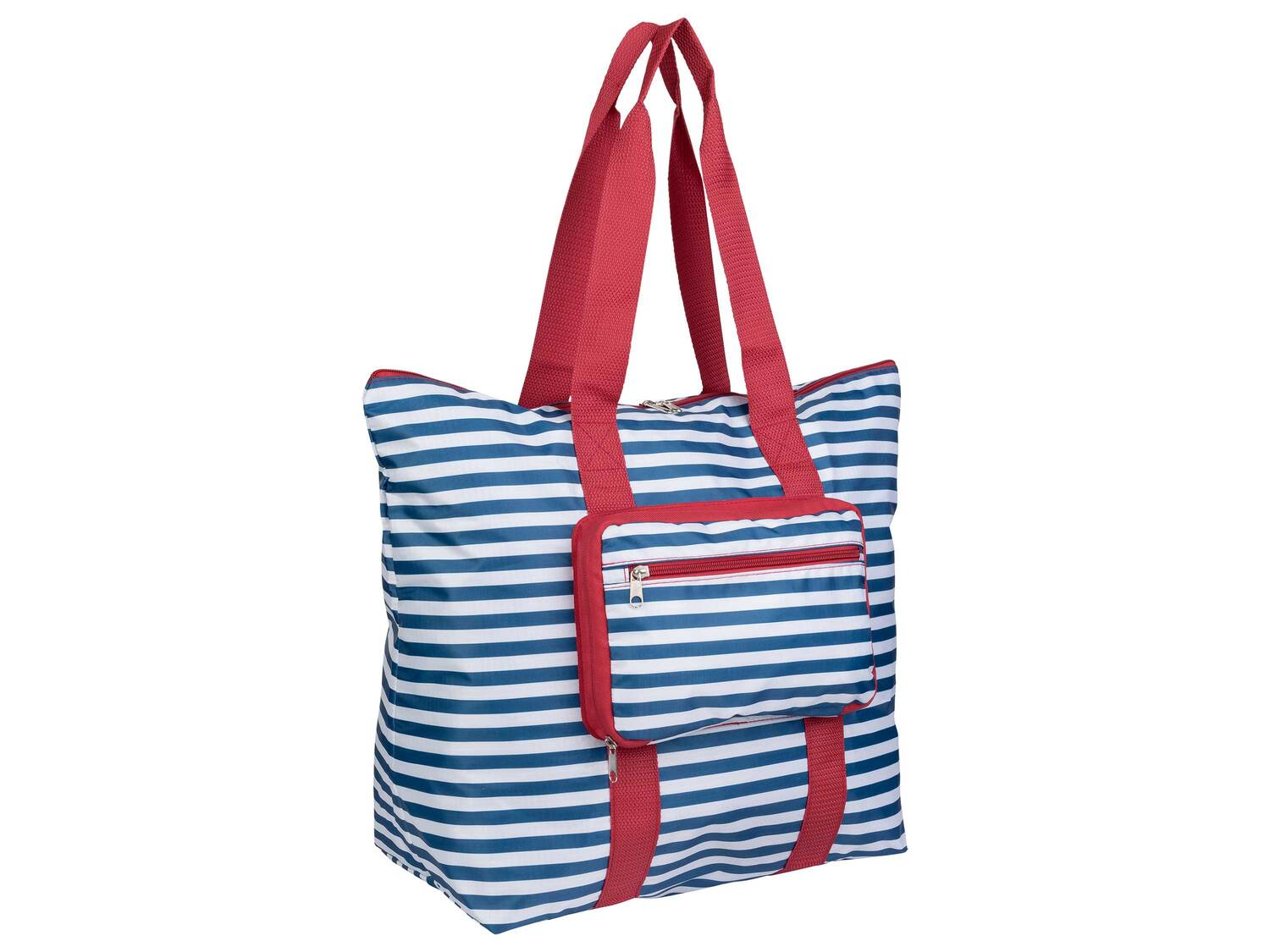 Sac ou sac à dos pliable , le prix 3.99 €
- Au choix :
- Sac pliable : env. ...