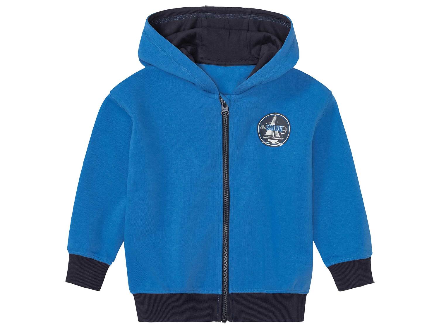 Sweat zippé , le prix 7.99 €
- Au choix :
- Du 12/24 mois (86/92 cm) ...