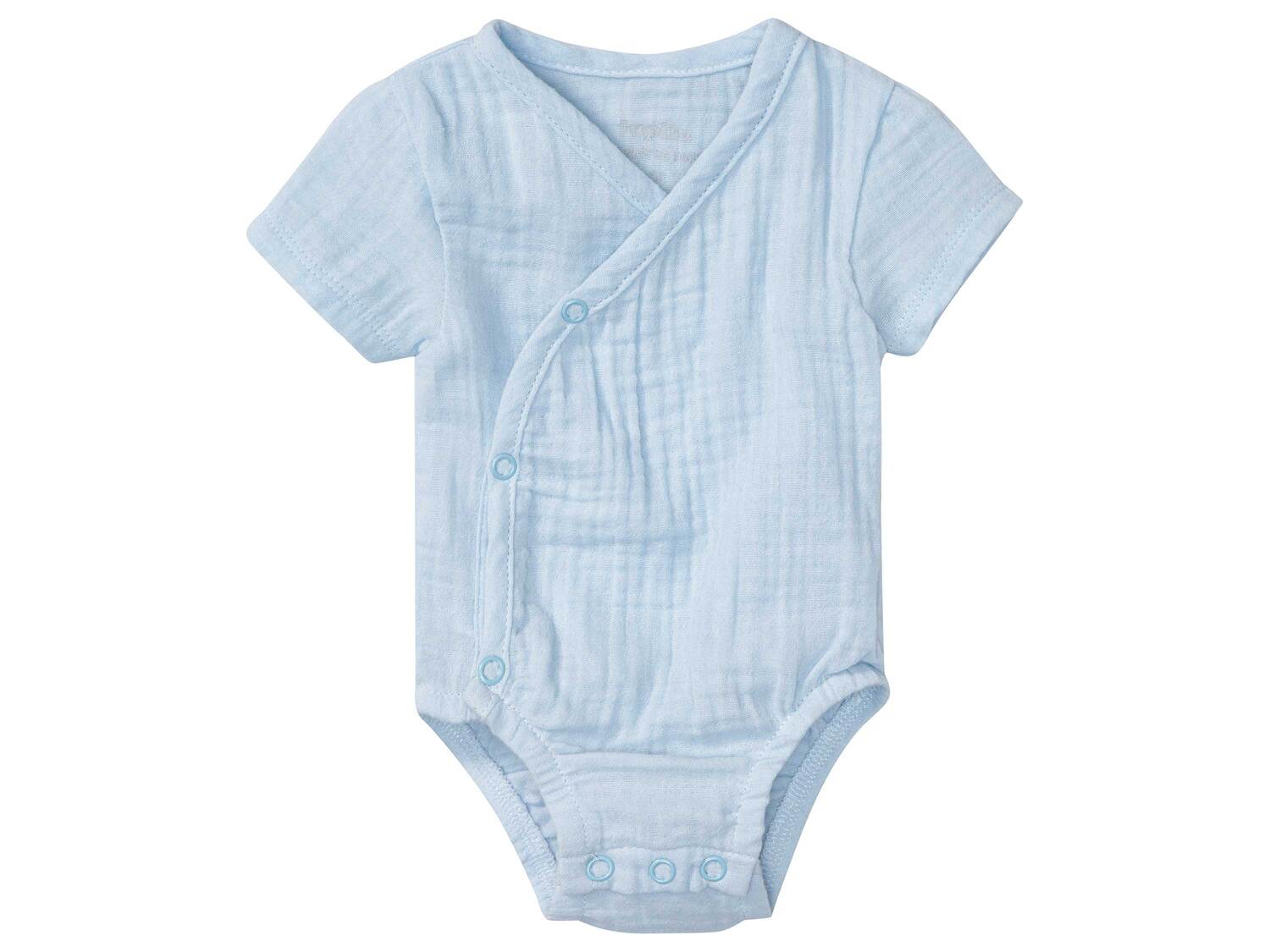 Bodies croisés bébé en coton bio , le prix 6.99 €
- Du 2 mois (62 cm) au ...