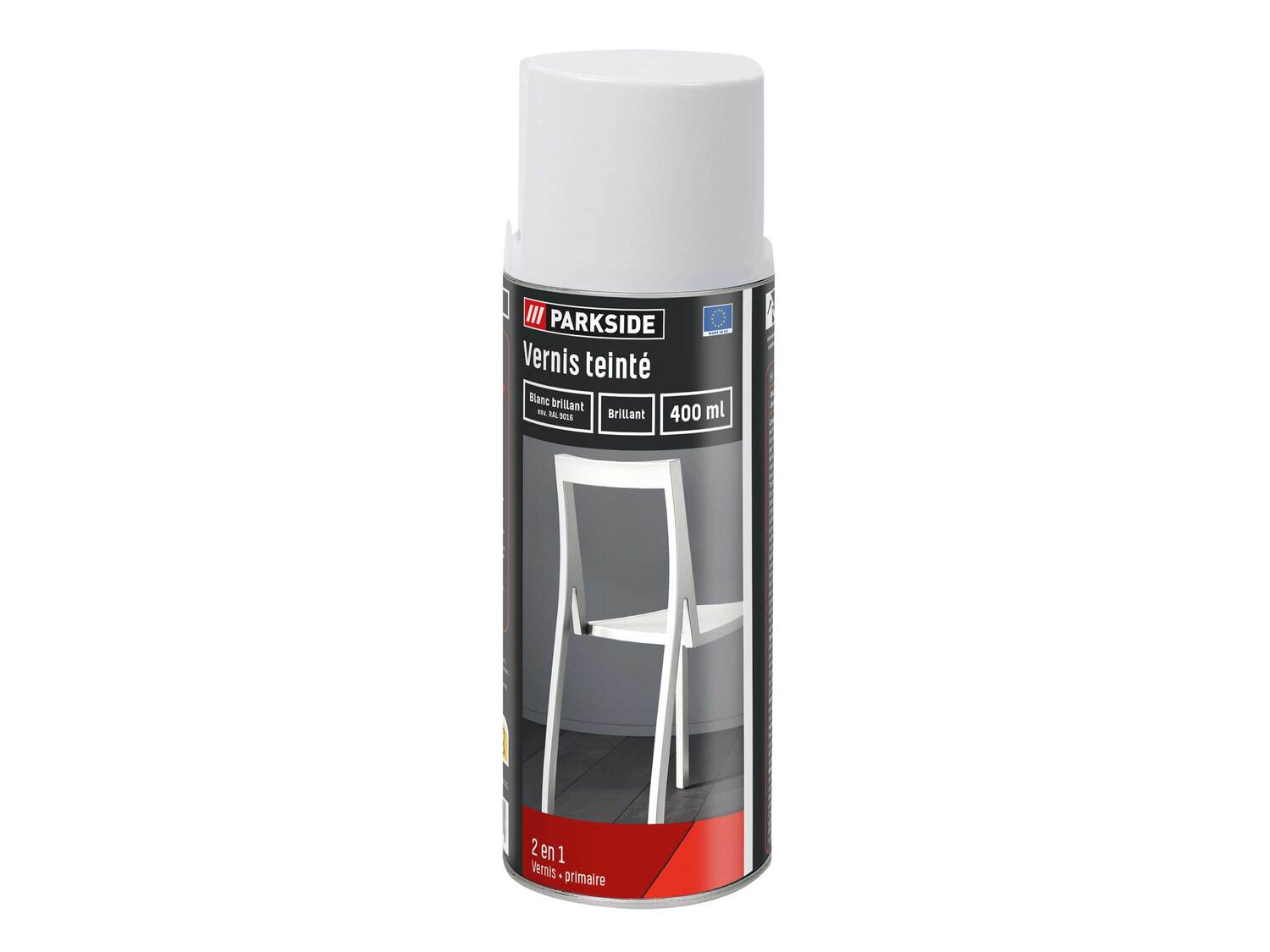 Vernis teinté , le prix 3.99 €
- Env. 400 ml
- 2 en 1 : vernis + primaire
Caractéristiques
- ...