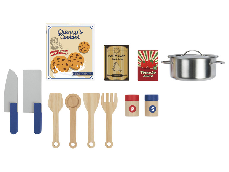 Playtive Cuisine en bois au design rétro Playtive, prezzo 39.99 EUR