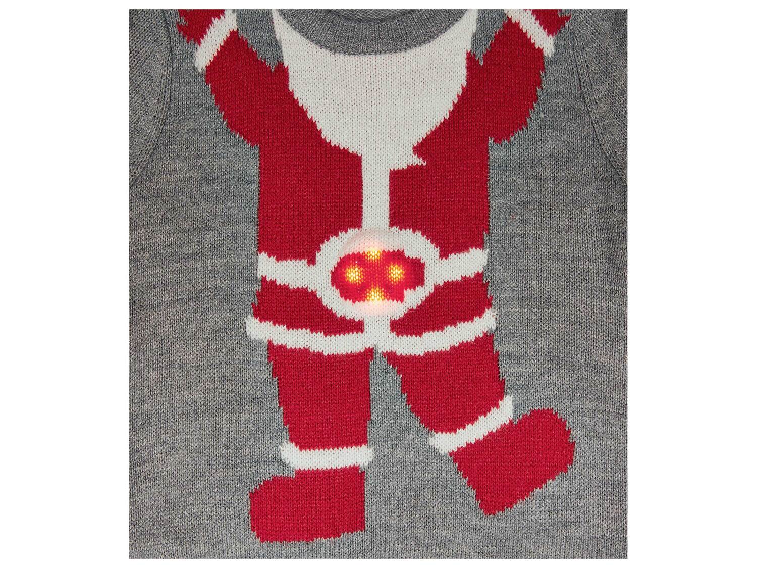 Pull de Noël à LED fille ou garçon , le prix 8.99 €
- Du 6/8 au 12/14 ...