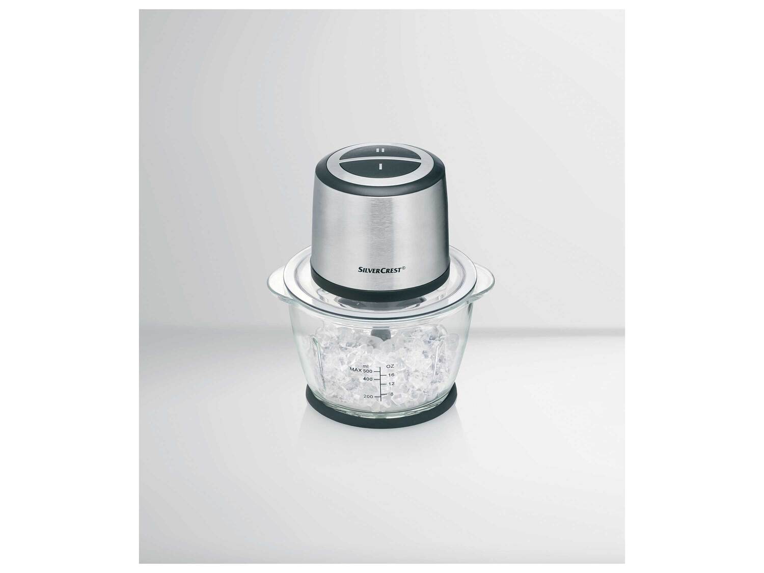 Hachoir multifonction , le prix 16.99 €
- 500 W
- Env. 1,2 L
- 2 vitesses ...