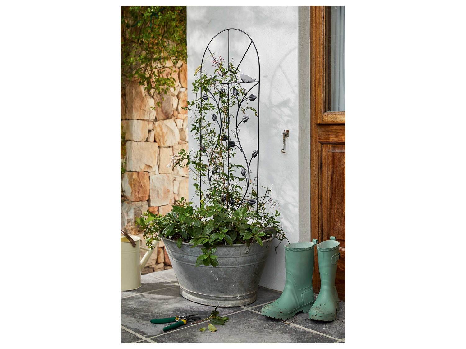 Treillage pour plantes grimpantes , le prix 6.99 €
- Env. 40 x 117 cm ...