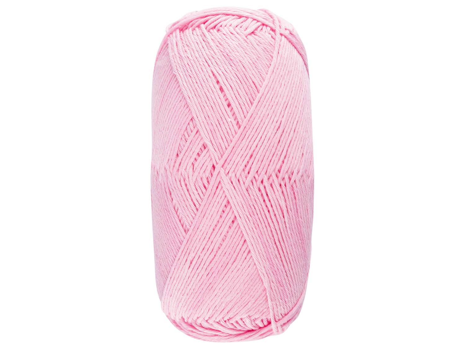 Fil à tricoter en coton , le prix 5.99 €
- 100 % coton
- Instructions incluses ...