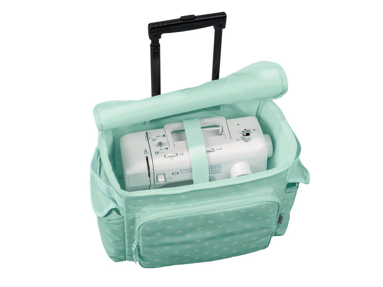 Sac pour accessoires tricot ou trolley machine à coudre , le prix 19.99 €
- ...