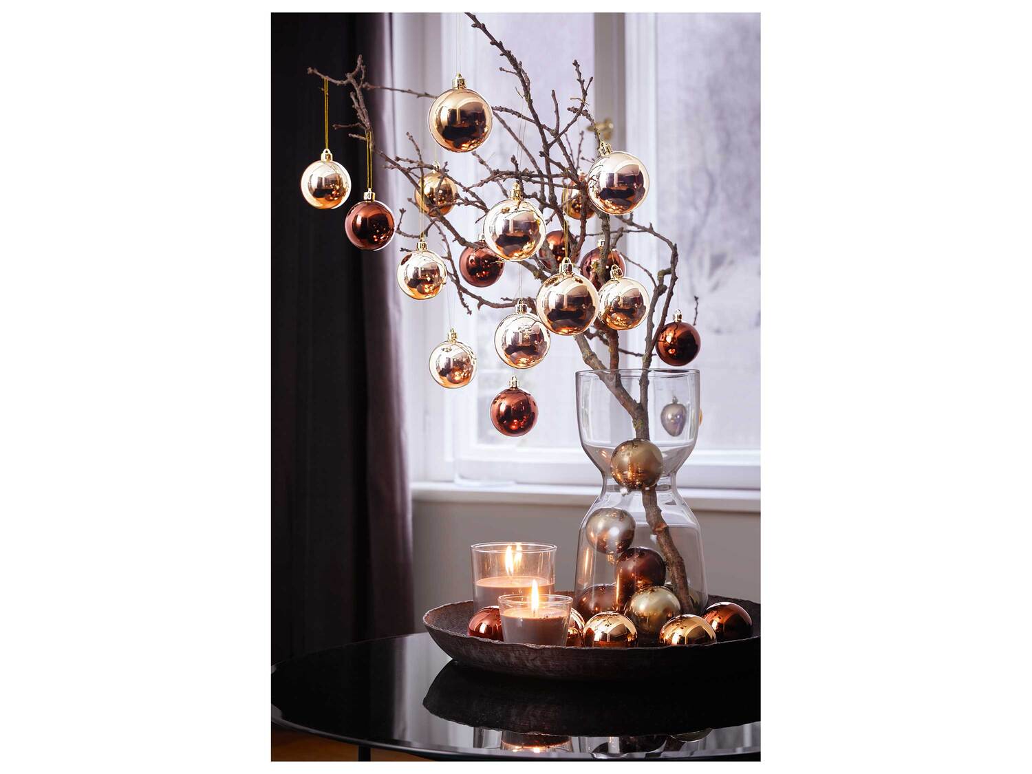 Boules de Noël , le prix 3.99 €
- Lot de 20