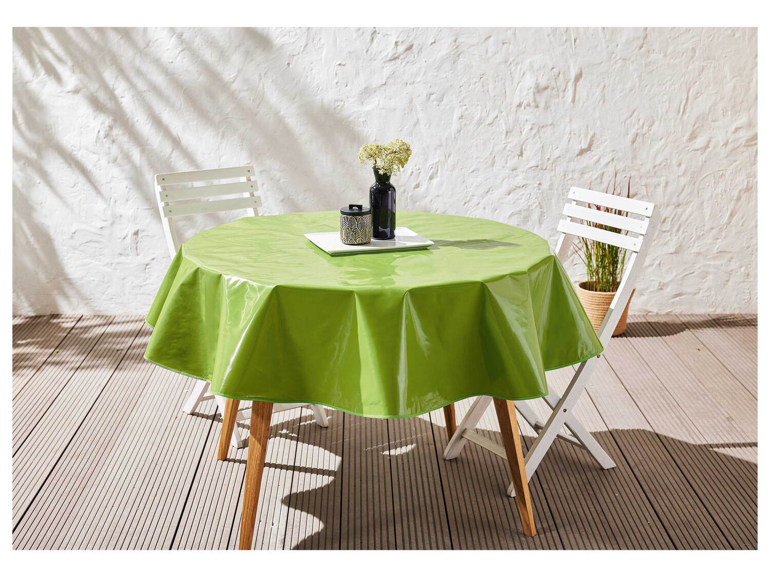Nappe en toile cirée , le prix 6.99 €
- Au choix :
- Dimensions : Ø ...
