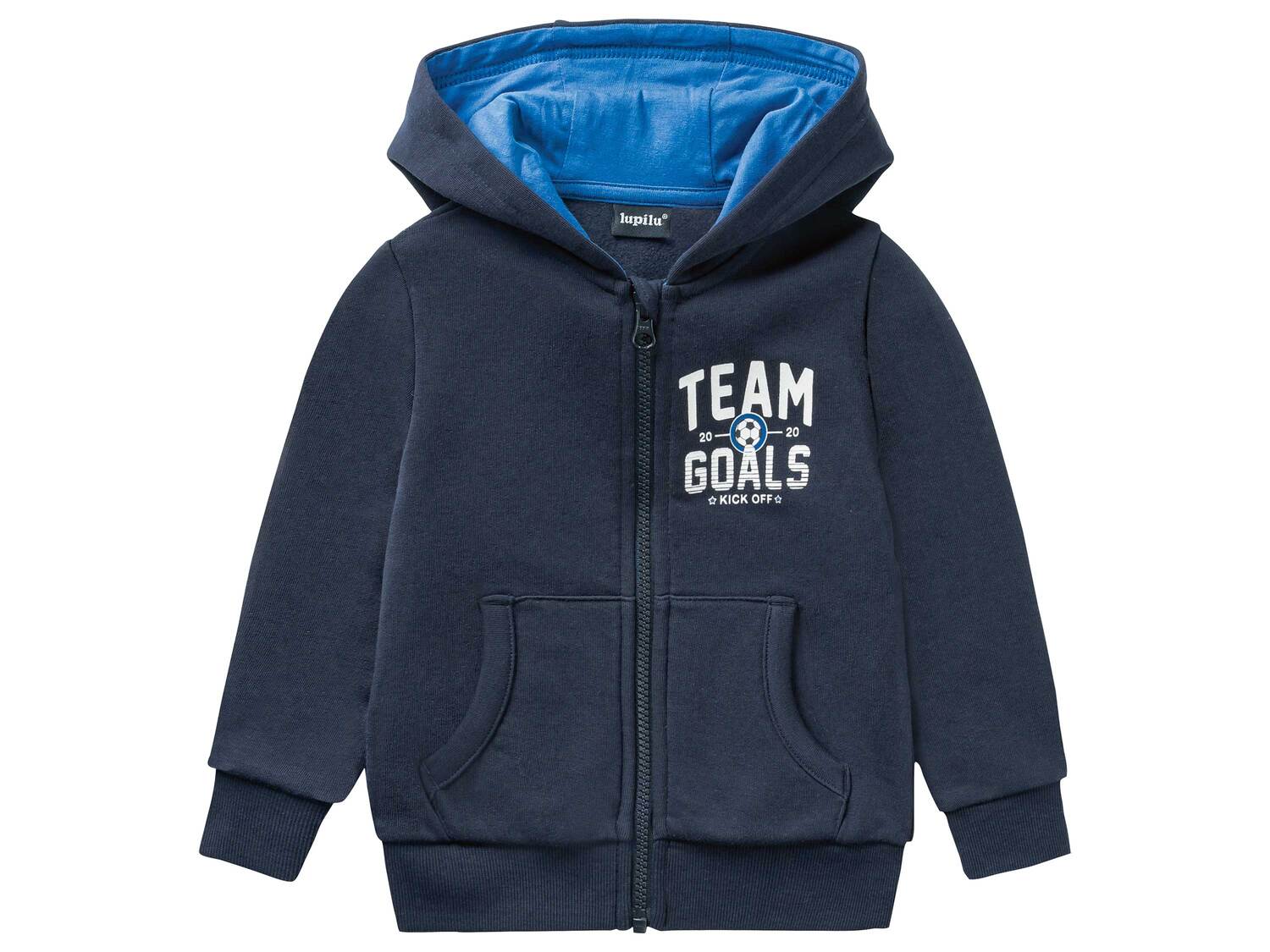 Sweat zippé , le prix 7.99 €
- Au choix :
- Du 12/24 mois (86/92 cm) ...