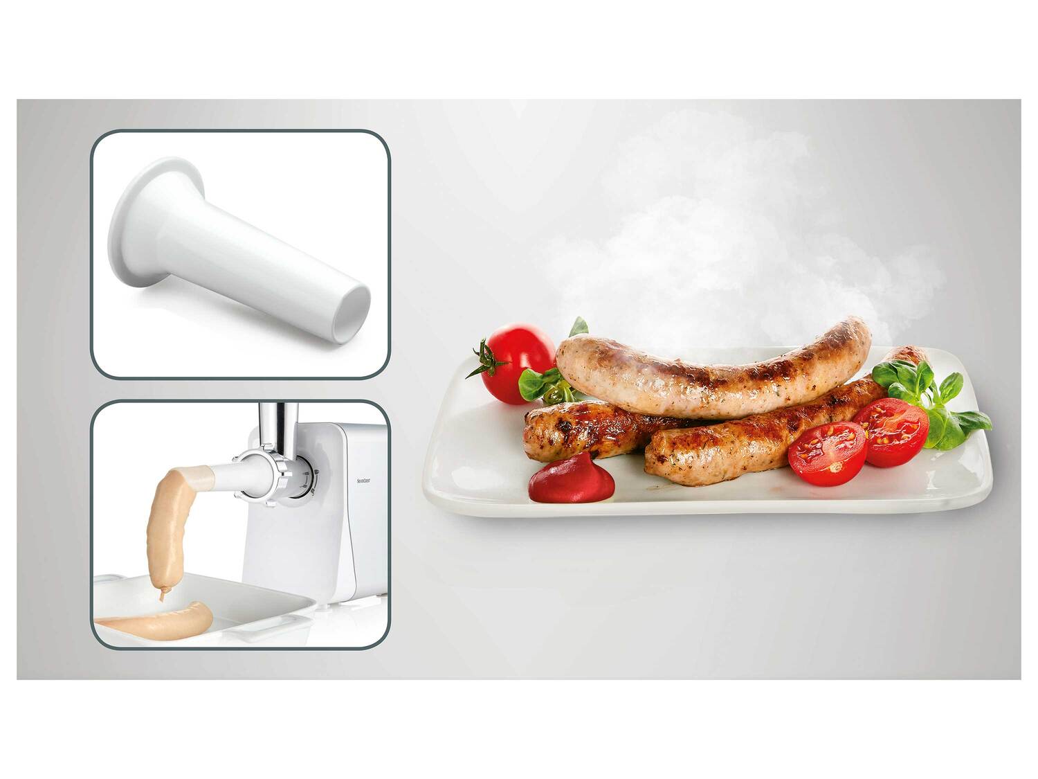 Hachoir à viande électrique , le prix 39.99 €
- 350 W
- Panneau de ...