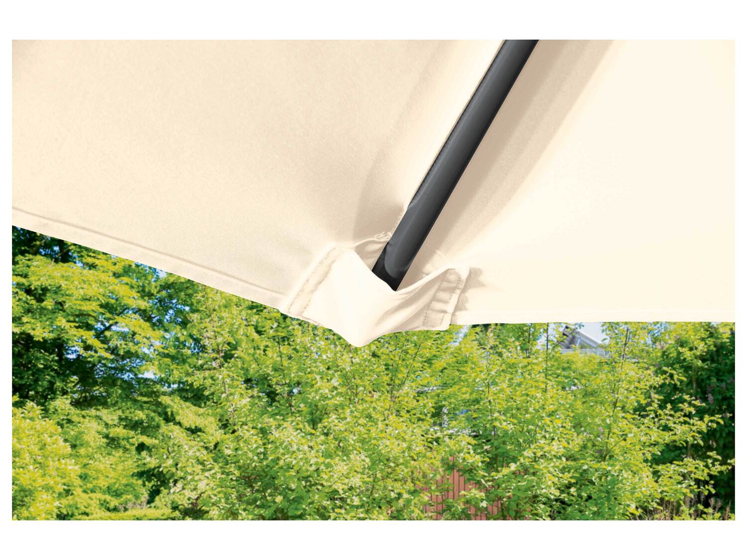 Parasol , le prix 39.99 €
- Env. 249 x 294 cm (h x Ø)
- Orientable ...